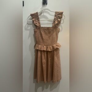 Tularosa linen blend smocked mini size S